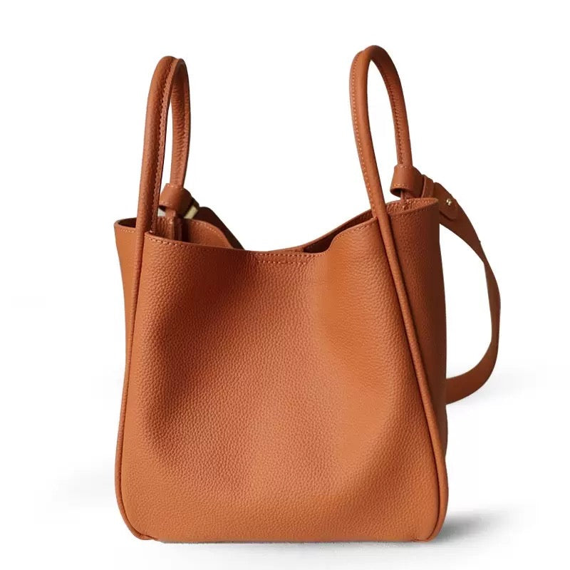 Full-Grain Leather Bag| Ella Tote