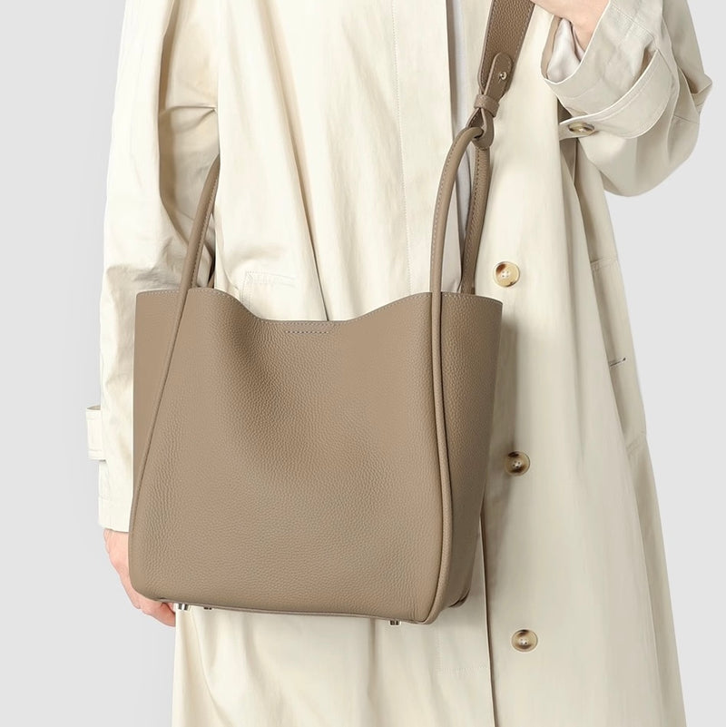 Full-Grain Leather Bag| Ella Tote