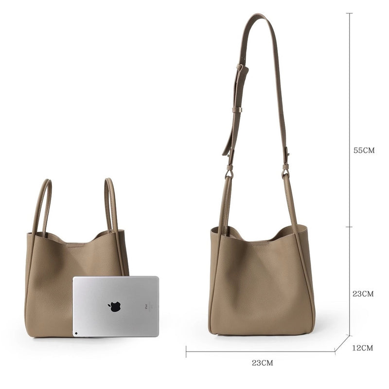 Full-Grain Leather Bag| Ella Tote