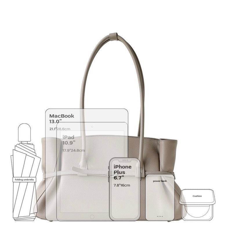 Kael ｜Full-grain Leather Tote Bag