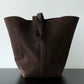 Full-Grain Leather Bag | SuedeTote