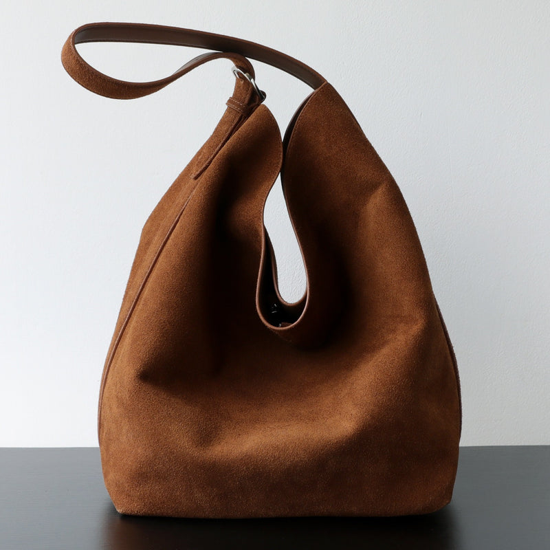 Full-Grain Leather Bag | SuedeTote