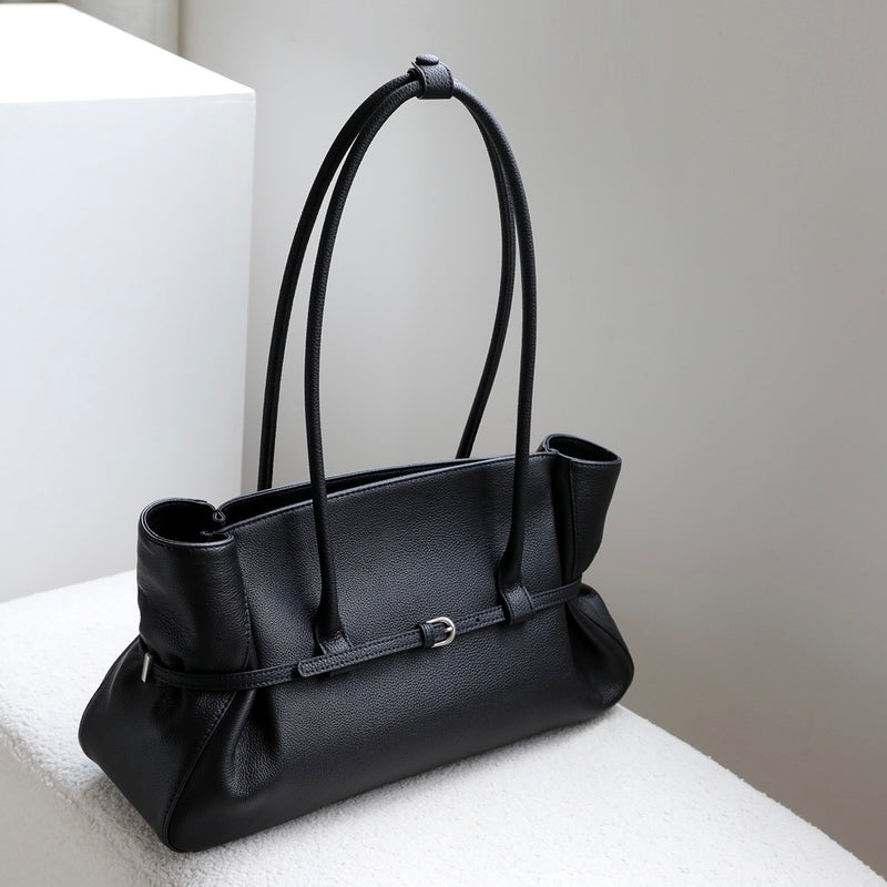Kael ｜Full-grain Leather Tote Bag