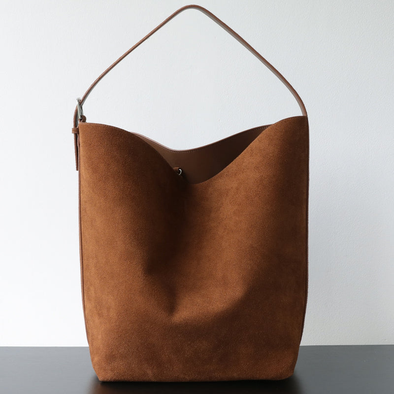 Full-Grain Leather Bag | SuedeTote