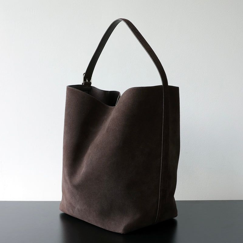 Full-Grain Leather Bag | SuedeTote