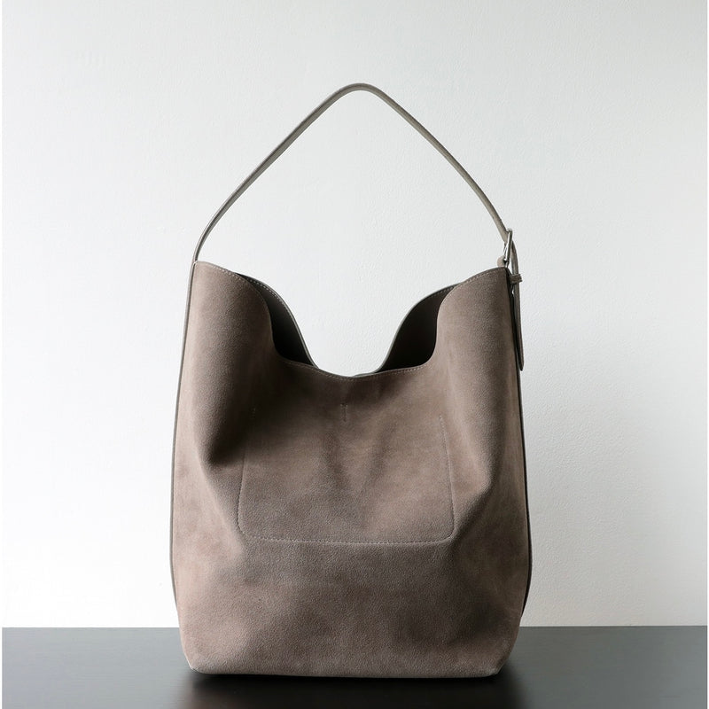Full-Grain Leather Bag | SuedeTote
