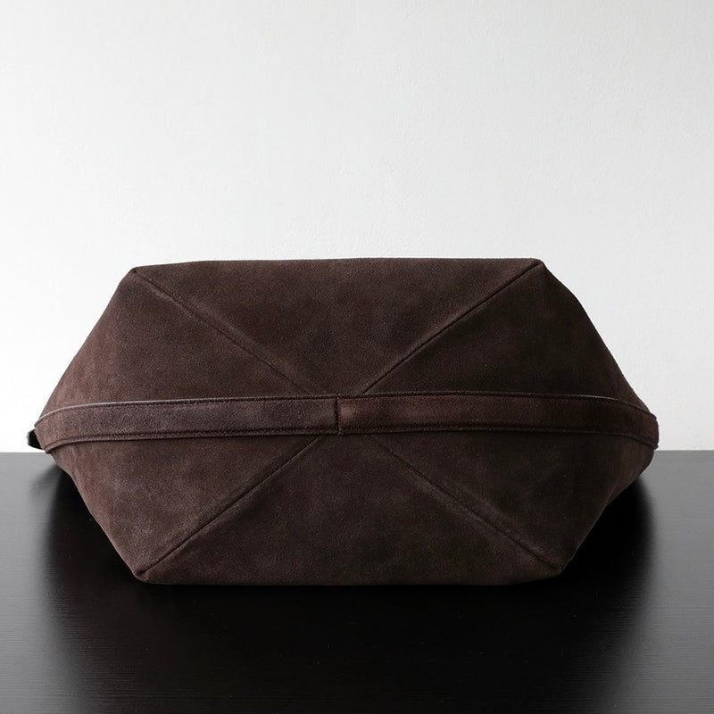 Full-Grain Leather Bag | SuedeTote