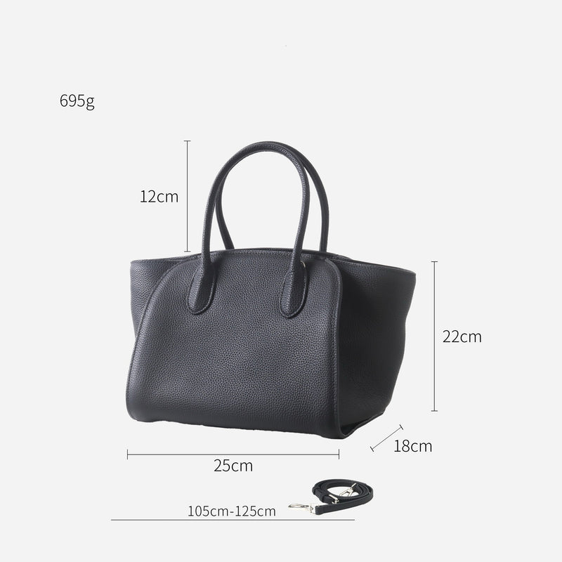 Lira｜Full-grain Leather Tote Bag