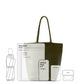 Top-grain leather bag |  Woven Tote | Brook