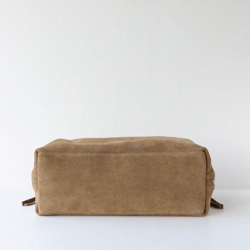 Kaelin｜Suede bag  | Full-Grain Leather Bag