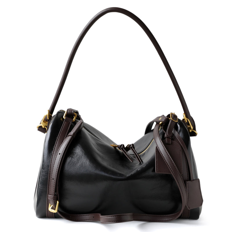 Full-Grain Leather bag | Boston pillow