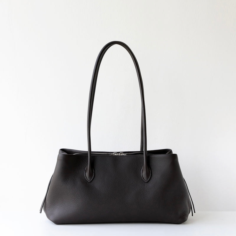 Kaelin｜Suede bag  | Full-Grain Leather Bag