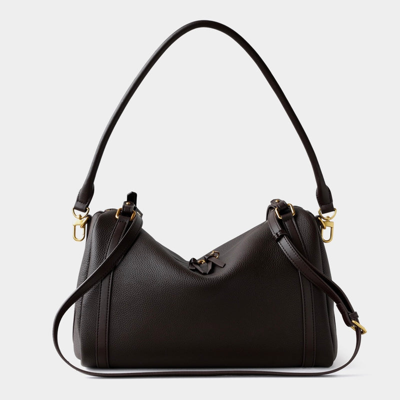 Full-Grain Leather bag | Boston pillow