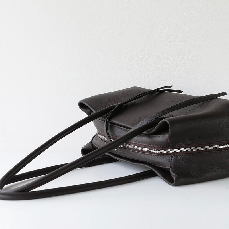 Kaelin｜Suede bag  | Full-Grain Leather Bag
