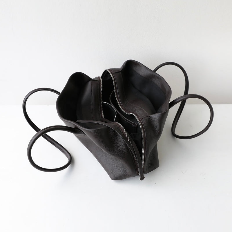 Kaelin｜Suede bag  | Full-Grain Leather Bag