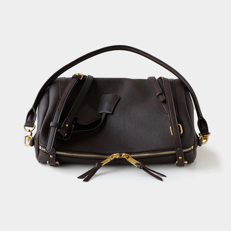 Full-Grain Leather bag | Boston pillow