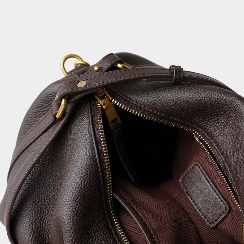 Full-Grain Leather bag | Boston pillow