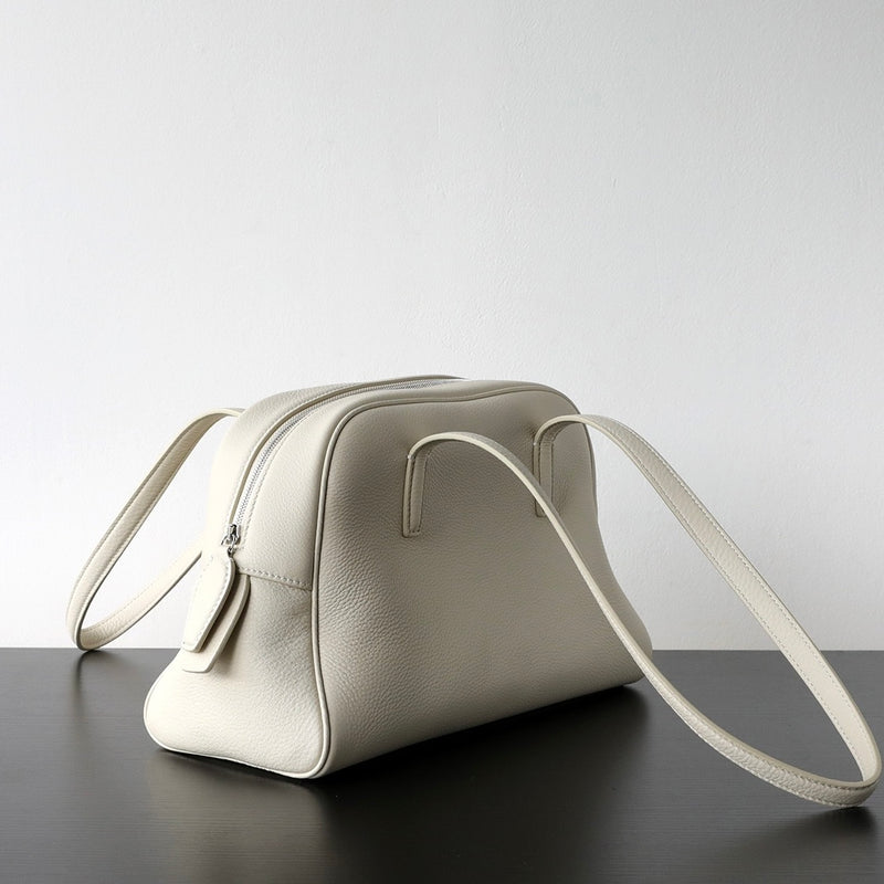 Full-grain leather Bag | Minimalist Refine Duo