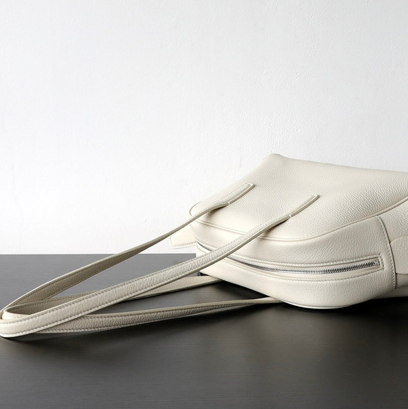 Full-grain leather Bag | Minimalist Refine Duo