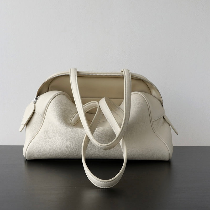 Full-grain leather Bag | Minimalist Refine Duo