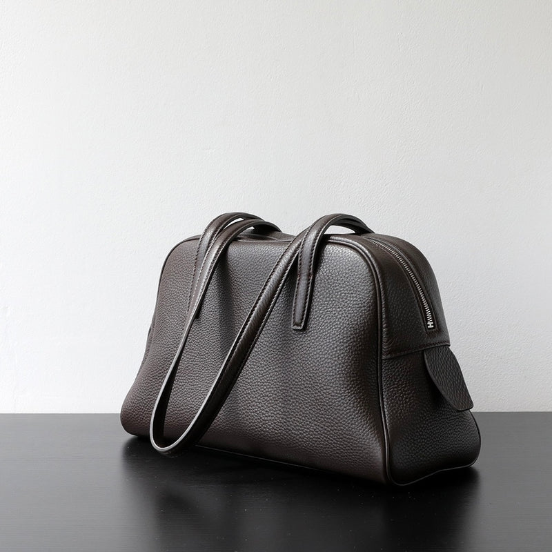 Full-grain leather Bag | Minimalist Refine Duo