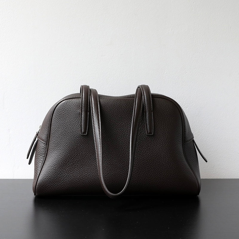 Full-grain leather Bag | Minimalist Refine Duo