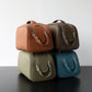 Full-Grain leather makeup bag｜Clarity