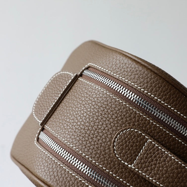 Full-Grain leather Clutch Bag｜Clarity