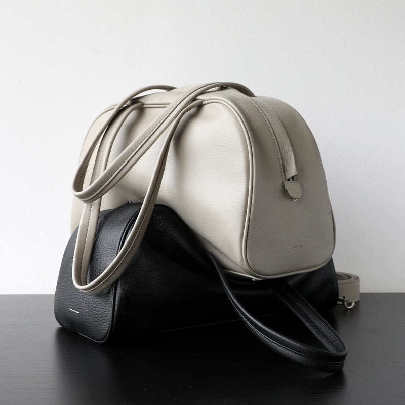 Full-Grain Leather Bag | Plush Boston