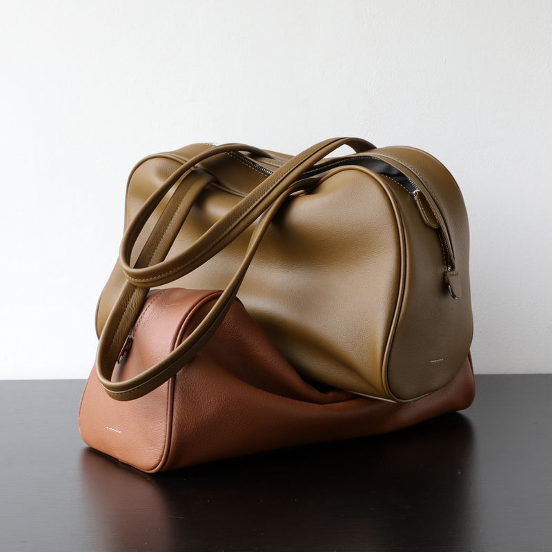 Full-Grain Leather Bag | Plush Boston