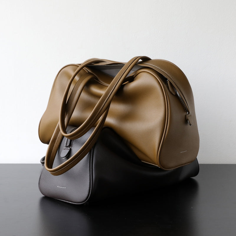 Full-Grain Leather Bag | Plush Boston