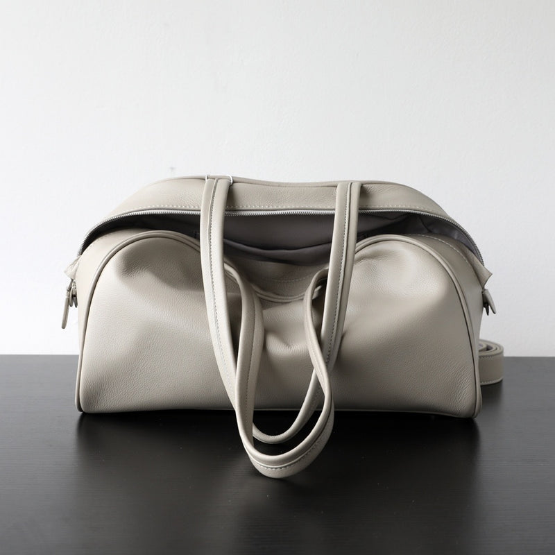 Full-Grain Leather Bag | Plush Boston
