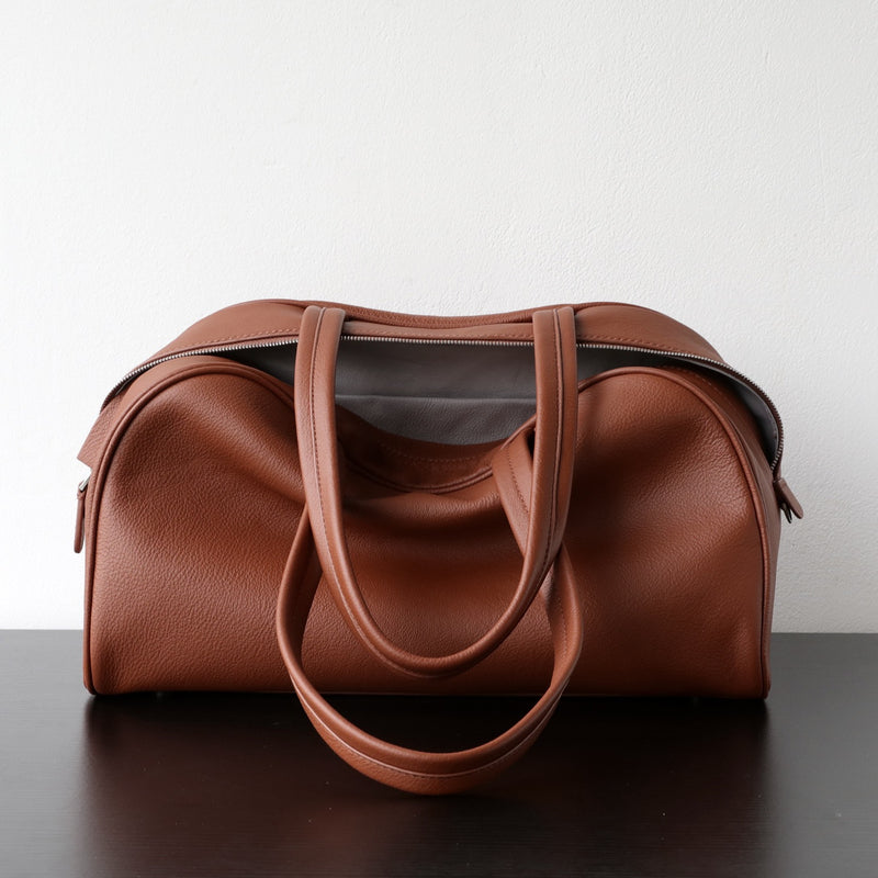 Full-Grain Leather Bag | Plush Boston