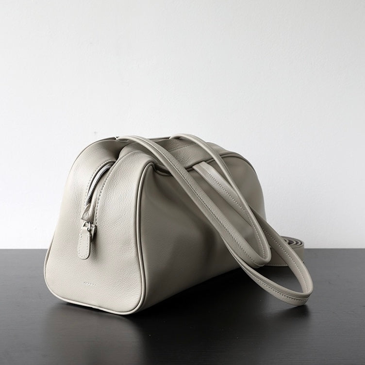 Full-Grain Leather Bag | Plush Boston