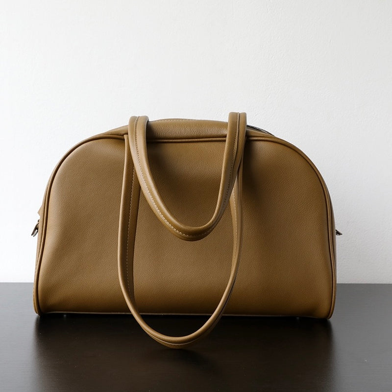 Full-Grain Leather Bag | Plush Boston