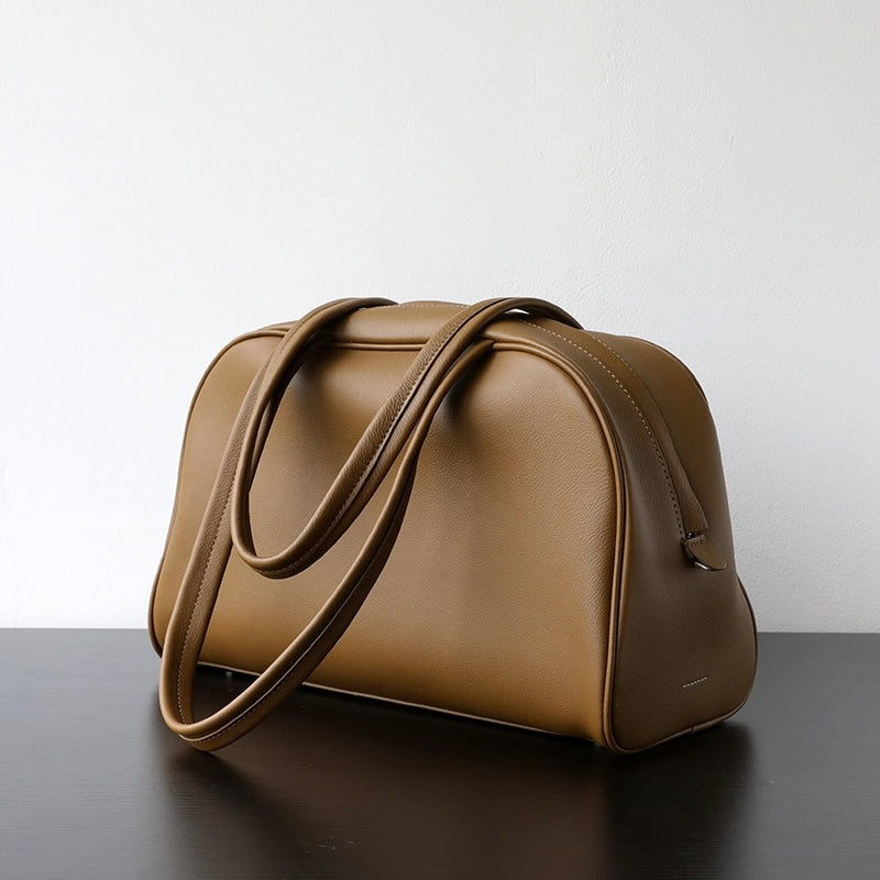 Full-Grain Leather Bag | Plush Boston