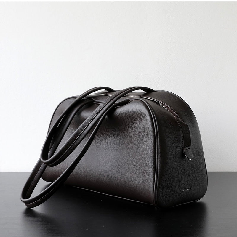 Full-Grain Leather Bag | Plush Boston