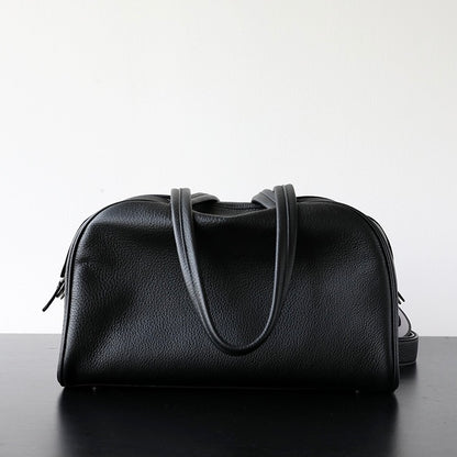 Full-Grain Leather Bag | Plush Boston