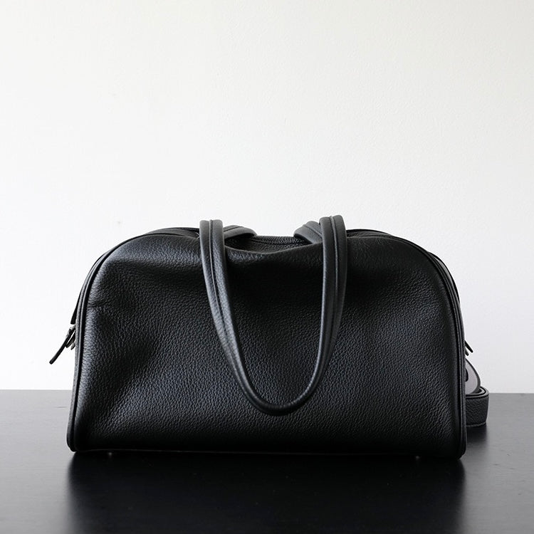 Full-Grain Leather Bag | Plush Boston