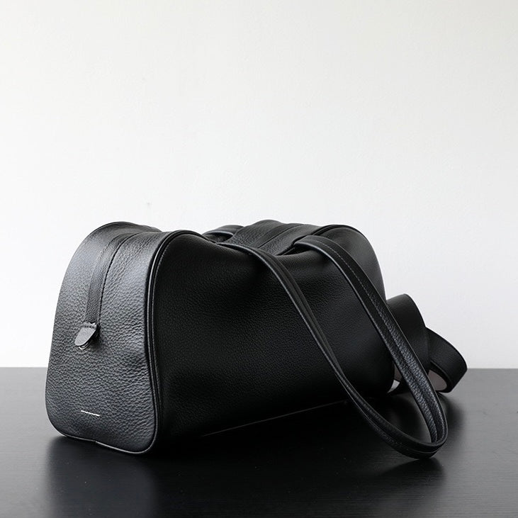 Full-Grain Leather Bag | Plush Boston