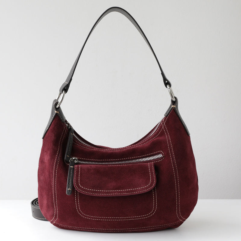 Loden｜Suede bag  | Cowhide Bag