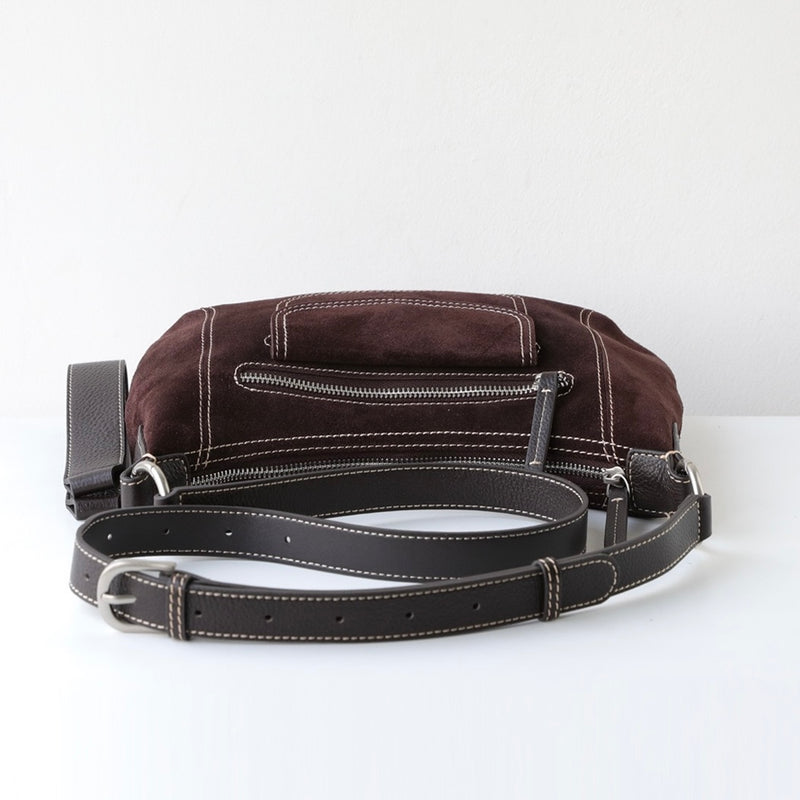 Loden｜Suede bag  | Cowhide Bag