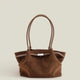 Nubuck Leather Tote Bag｜Mocha Tote