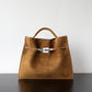 Cowhide Suede Leather Bag｜Velvet Echo