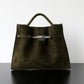 Cowhide Suede Leather Bag｜Velvet Echo