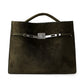 Cowhide Suede Leather Bag｜Velvet Echo