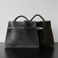 Cowhide Suede Leather Bag｜Velvet Echo