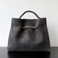 Cowhide Suede Leather Bag｜Velvet Echo