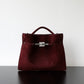 Cowhide Suede Leather Bag｜Velvet Echo