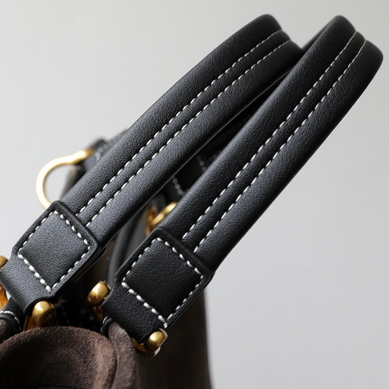 Nubuck Leather Briefcase｜SuedeTrek